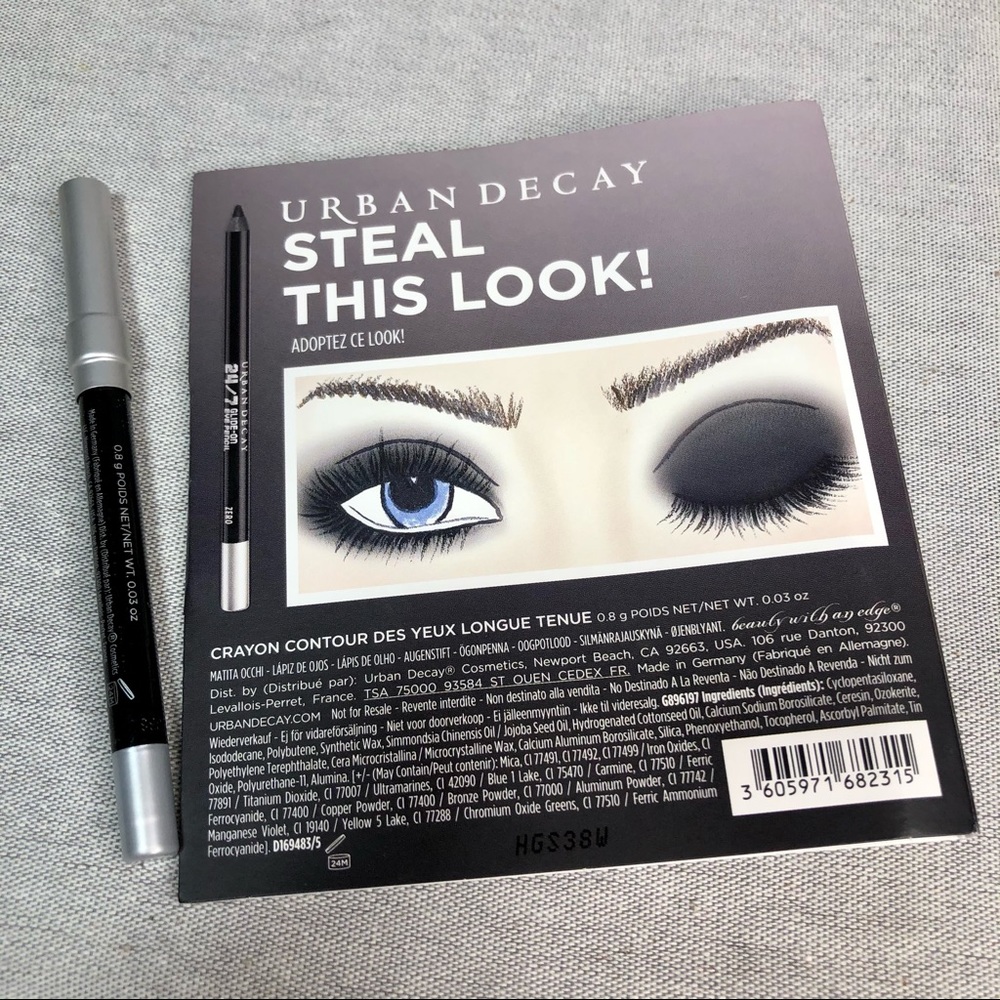 ❤️3 for $25❤️ URBAN DECAY 24/7 Eye Pencil mini - Picture 4 of 5